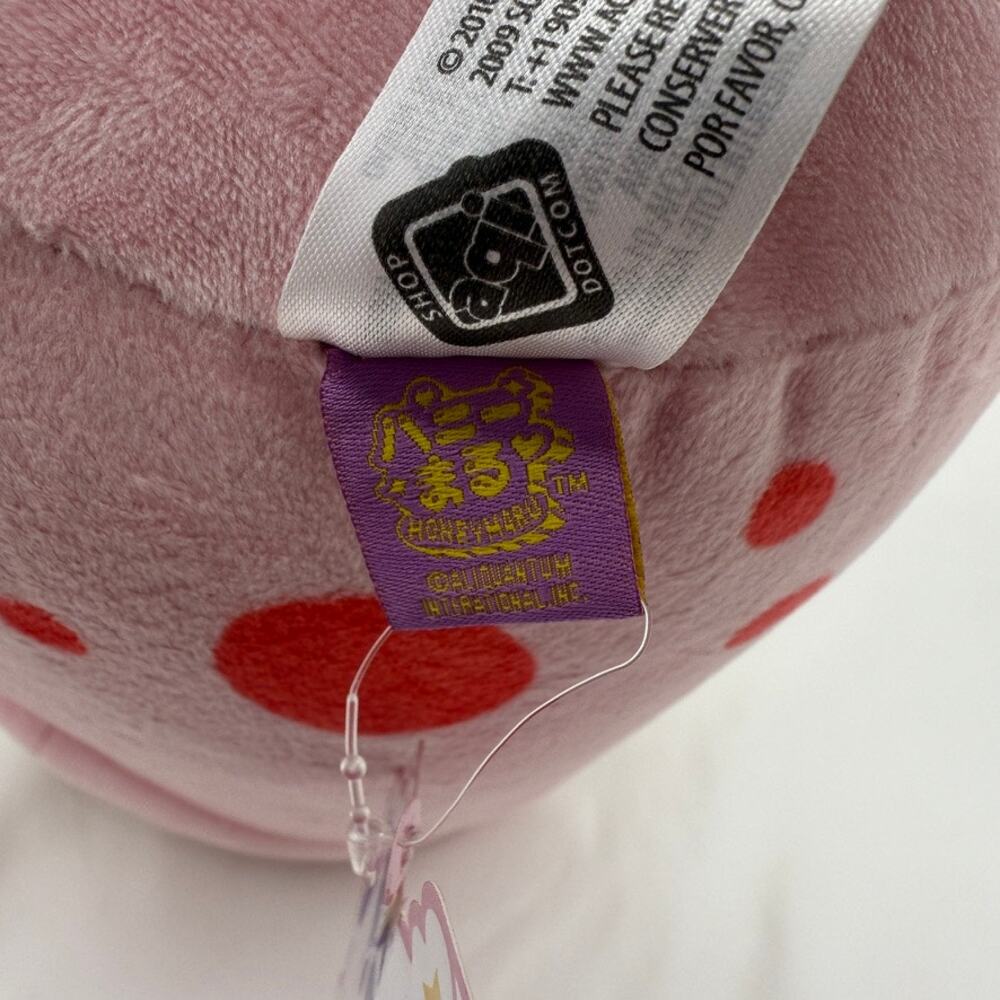 Honeymaru Strawberry Bunny Bubble Tea Plush Pink Kawaii NWT 15” - Picture 6 of 10